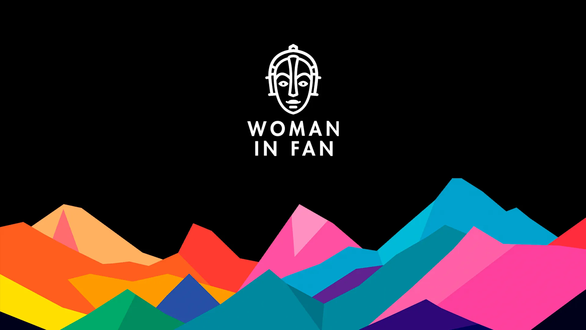 Woman in Fan LAB