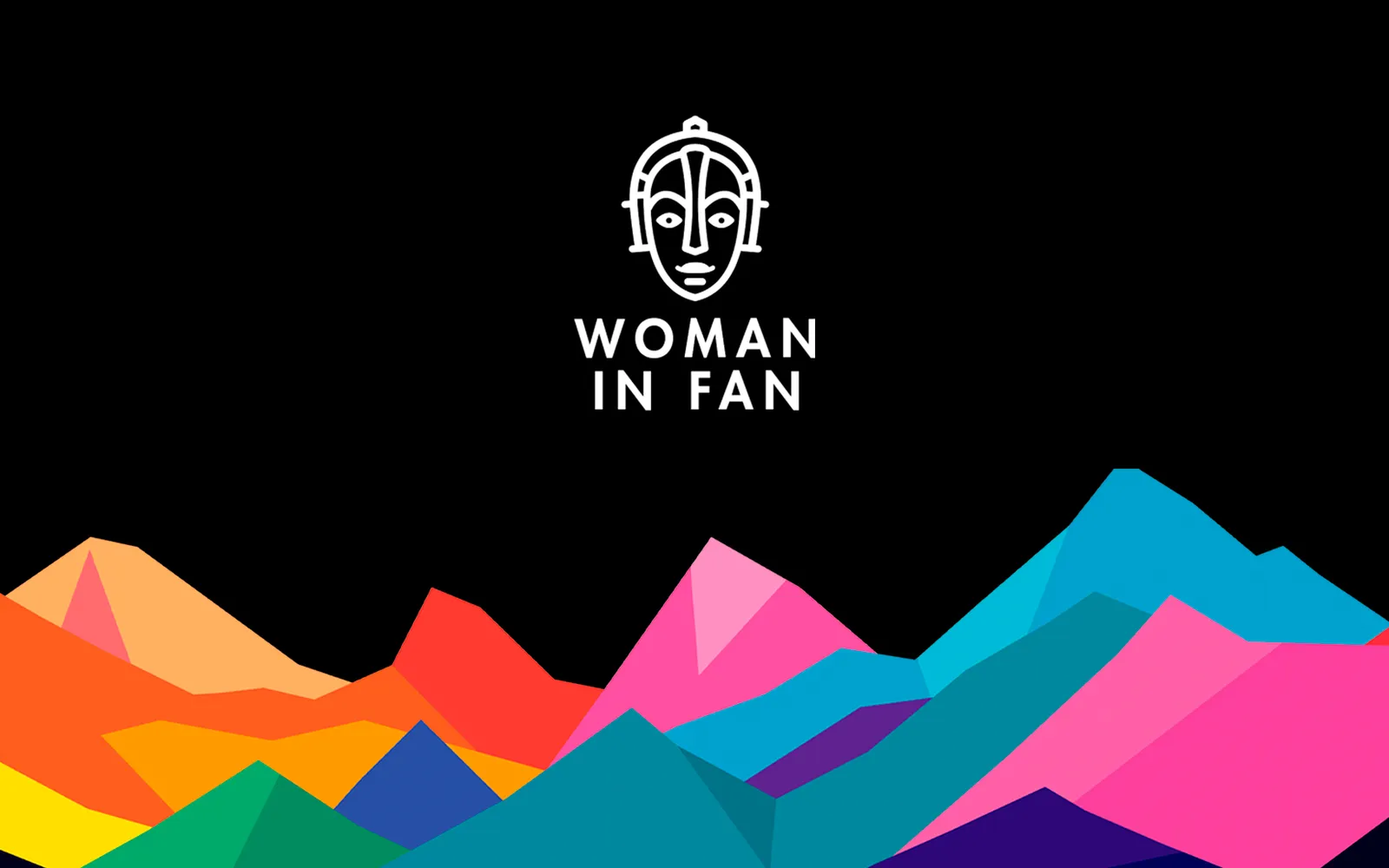 Woman in Fan LAB